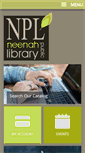 Mobile Screenshot of neenahlibrary.org